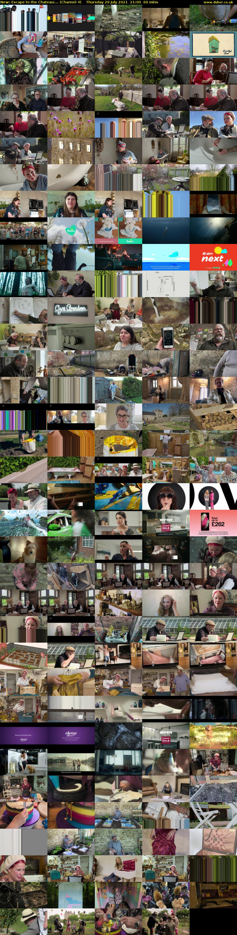 Escape to the Chateau:... (Channel 4) Thursday 29 July 2021 21:00 - 22:00