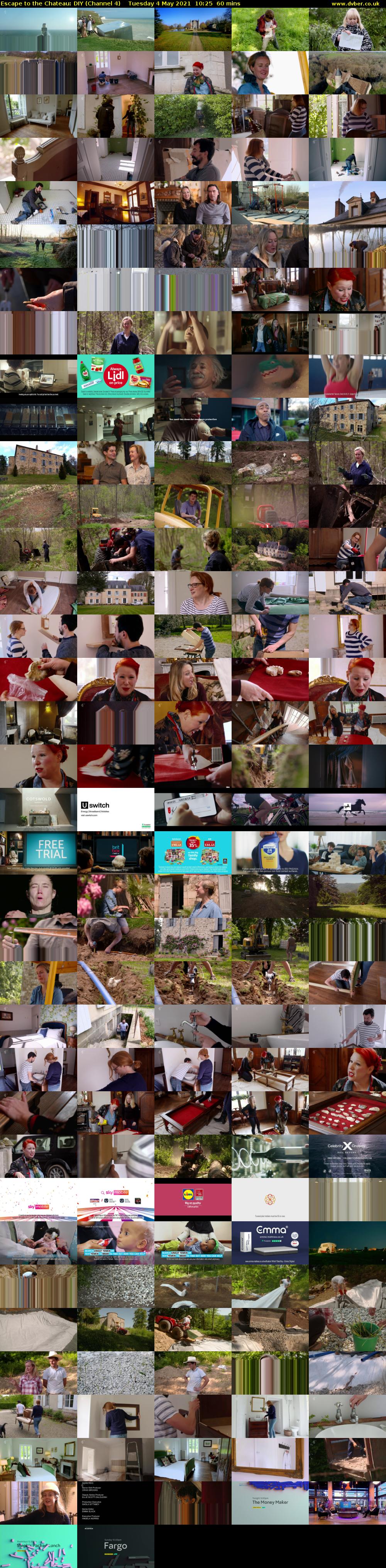 Escape to the Chateau: DIY (Channel 4) Tuesday 4 May 2021 10:25 - 11:25