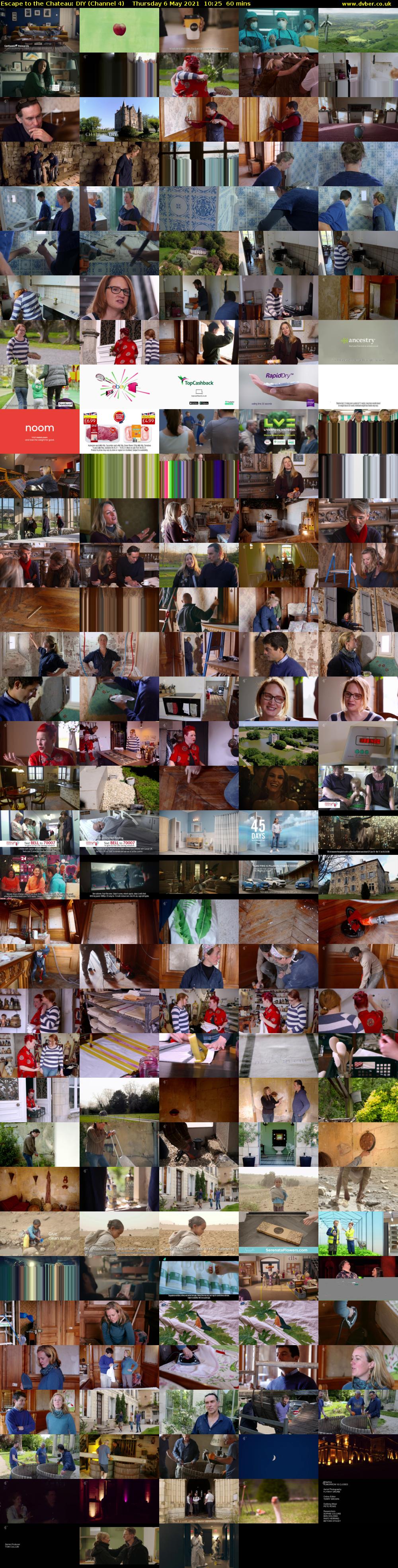 Escape to the Chateau: DIY (Channel 4) Thursday 6 May 2021 10:25 - 11:25