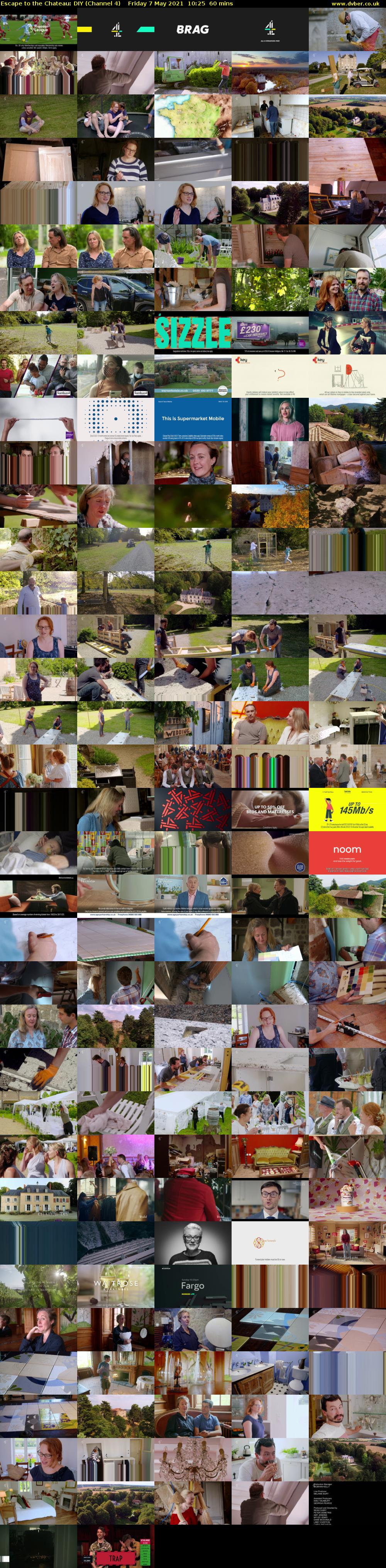 Escape to the Chateau: DIY (Channel 4) Friday 7 May 2021 10:25 - 11:25