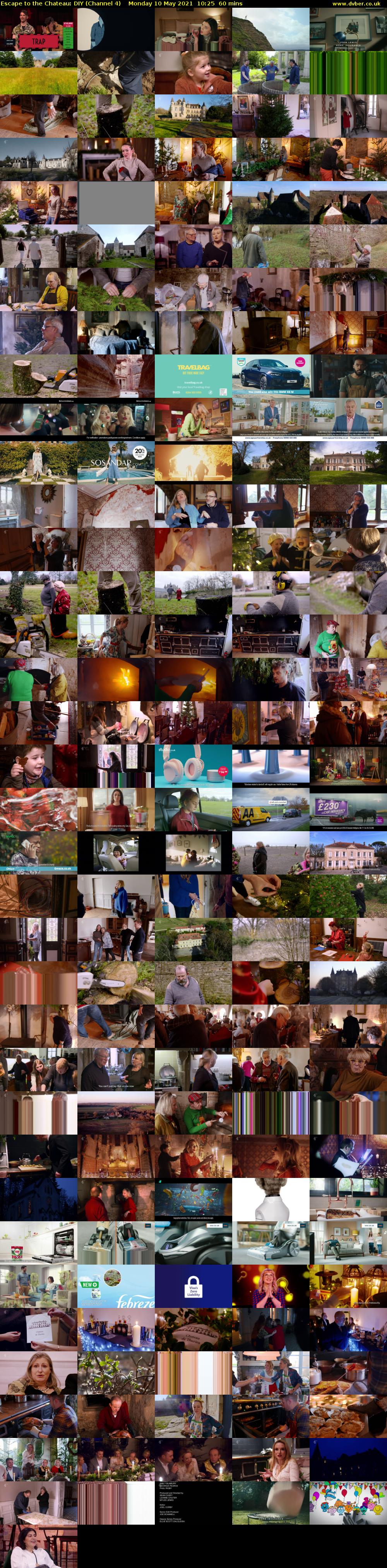 Escape to the Chateau: DIY (Channel 4) Monday 10 May 2021 10:25 - 11:25