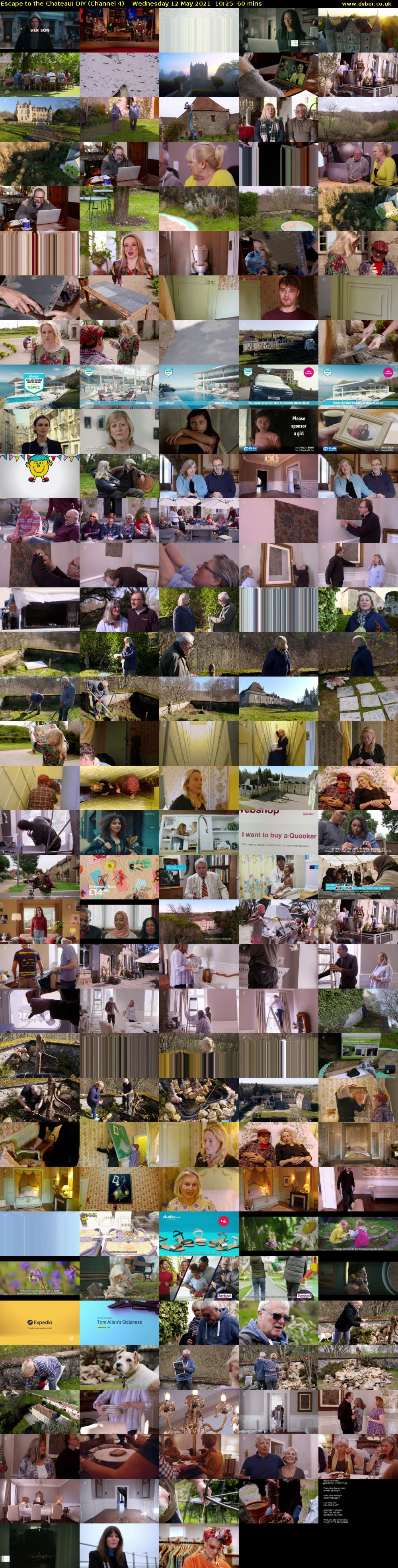 Escape to the Chateau: DIY (Channel 4) Wednesday 12 May 2021 10:25 - 11:25