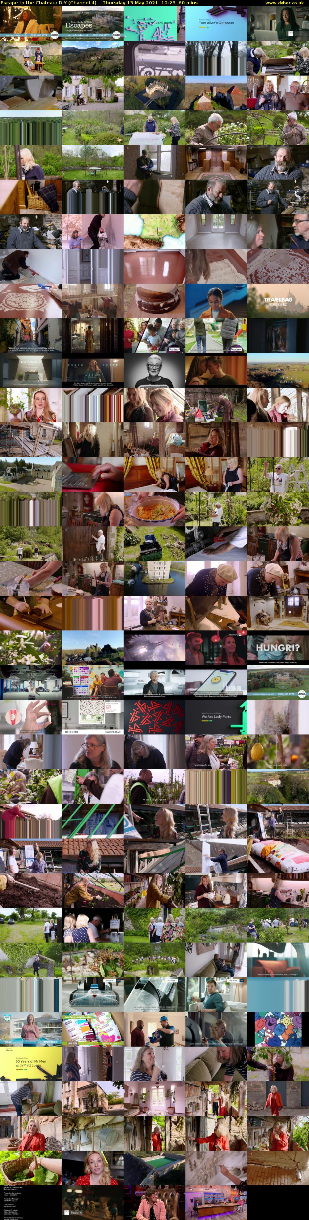Escape to the Chateau: DIY (Channel 4) Thursday 13 May 2021 10:25 - 11:25
