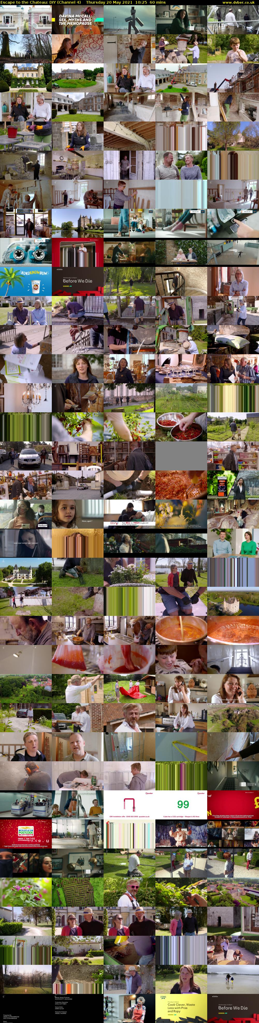 Escape to the Chateau: DIY (Channel 4) Thursday 20 May 2021 10:25 - 11:25