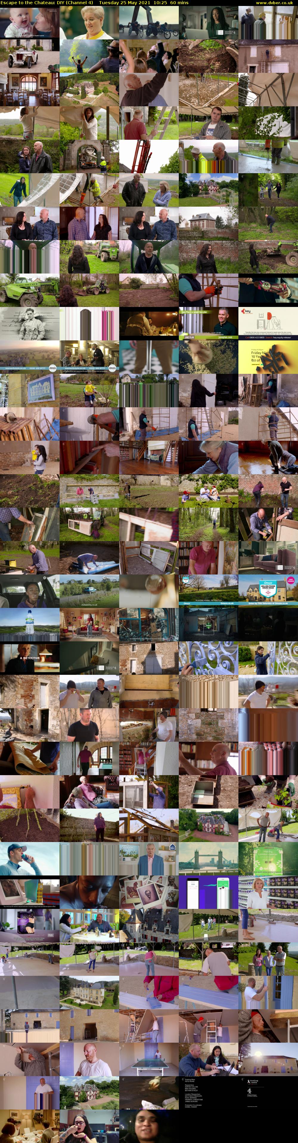 Escape to the Chateau: DIY (Channel 4) Tuesday 25 May 2021 10:25 - 11:25