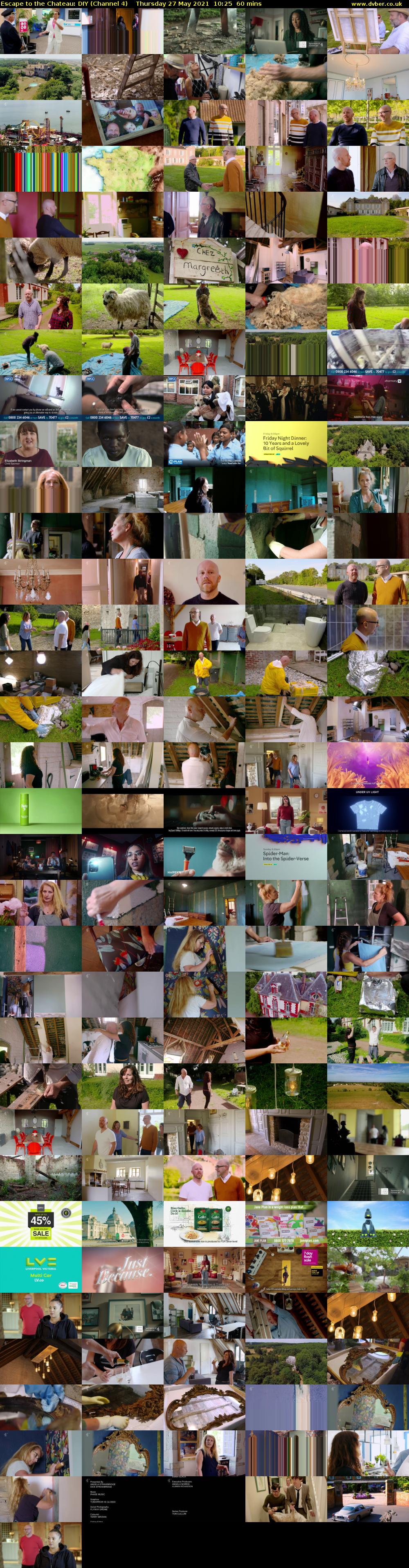 Escape to the Chateau: DIY (Channel 4) Thursday 27 May 2021 10:25 - 11:25