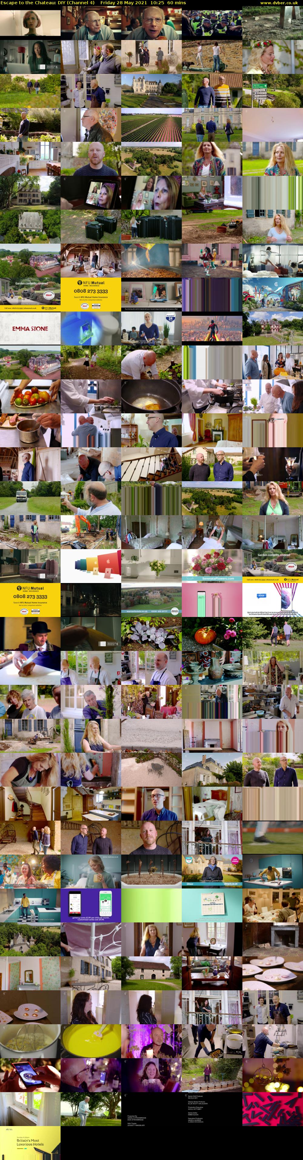 Escape to the Chateau: DIY (Channel 4) Friday 28 May 2021 10:25 - 11:25