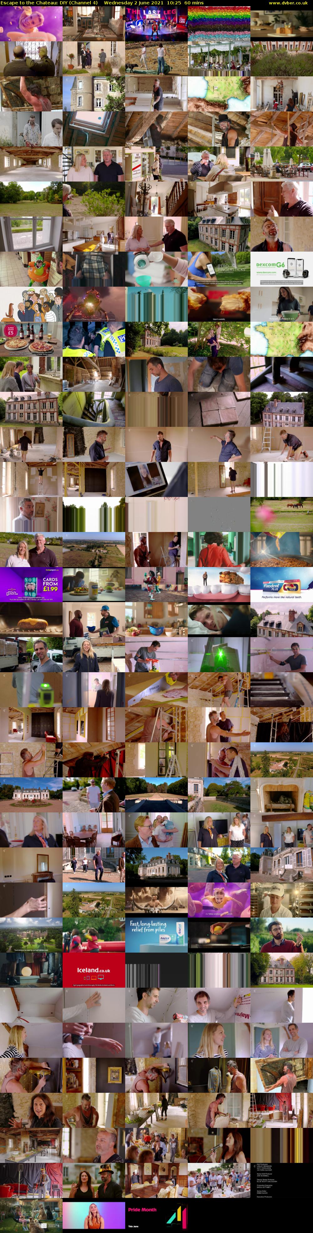 Escape to the Chateau: DIY (Channel 4) Wednesday 2 June 2021 10:25 - 11:25