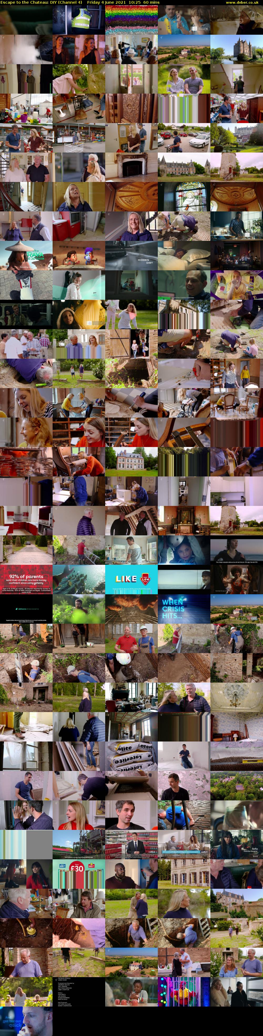 Escape to the Chateau: DIY (Channel 4) Friday 4 June 2021 10:25 - 11:25