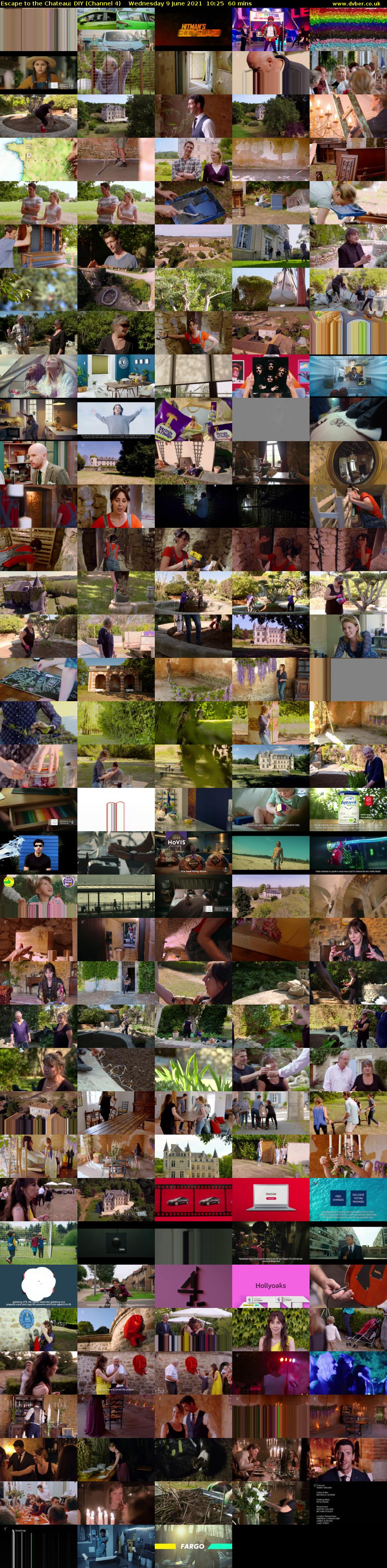 Escape to the Chateau: DIY (Channel 4) Wednesday 9 June 2021 10:25 - 11:25