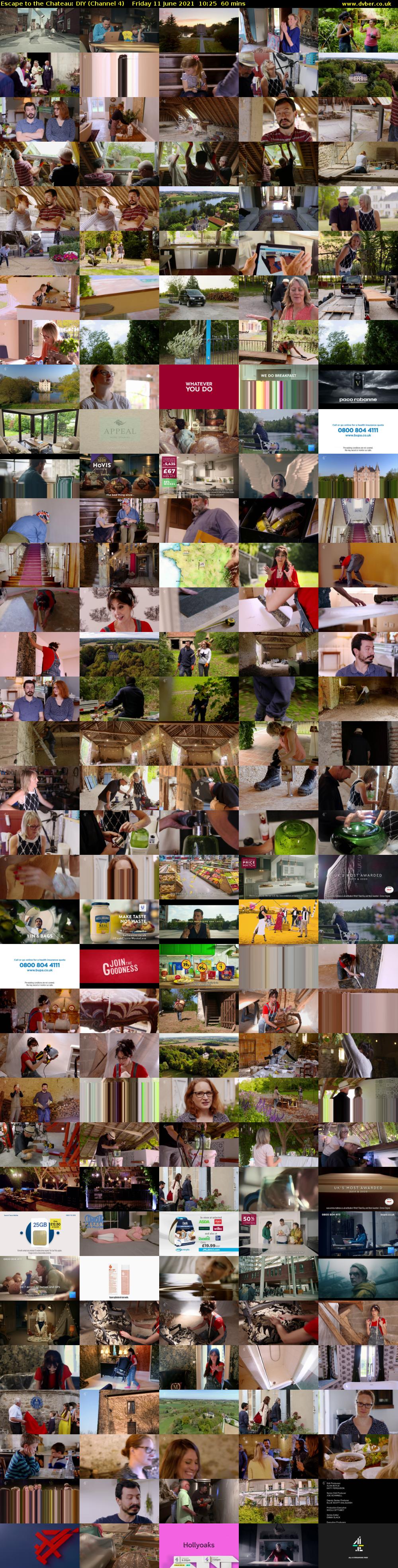 Escape to the Chateau: DIY (Channel 4) Friday 11 June 2021 10:25 - 11:25