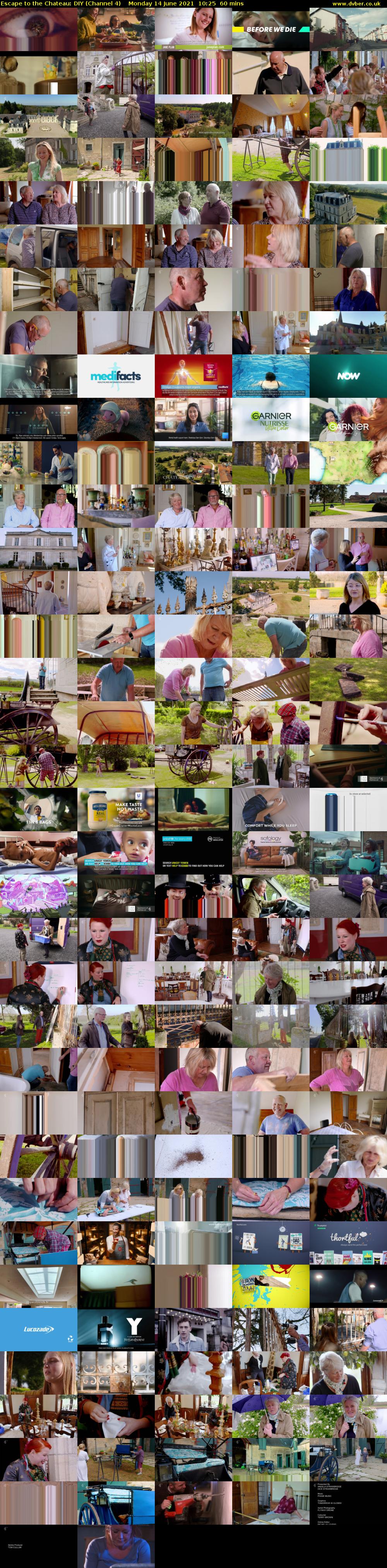 Escape to the Chateau: DIY (Channel 4) Monday 14 June 2021 10:25 - 11:25