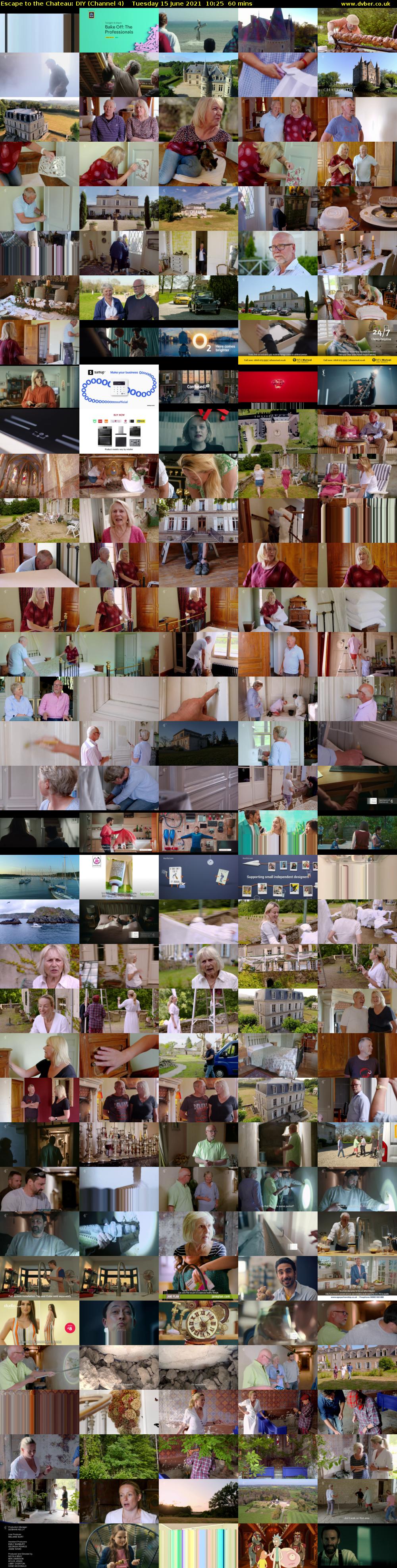 Escape to the Chateau: DIY (Channel 4) Tuesday 15 June 2021 10:25 - 11:25