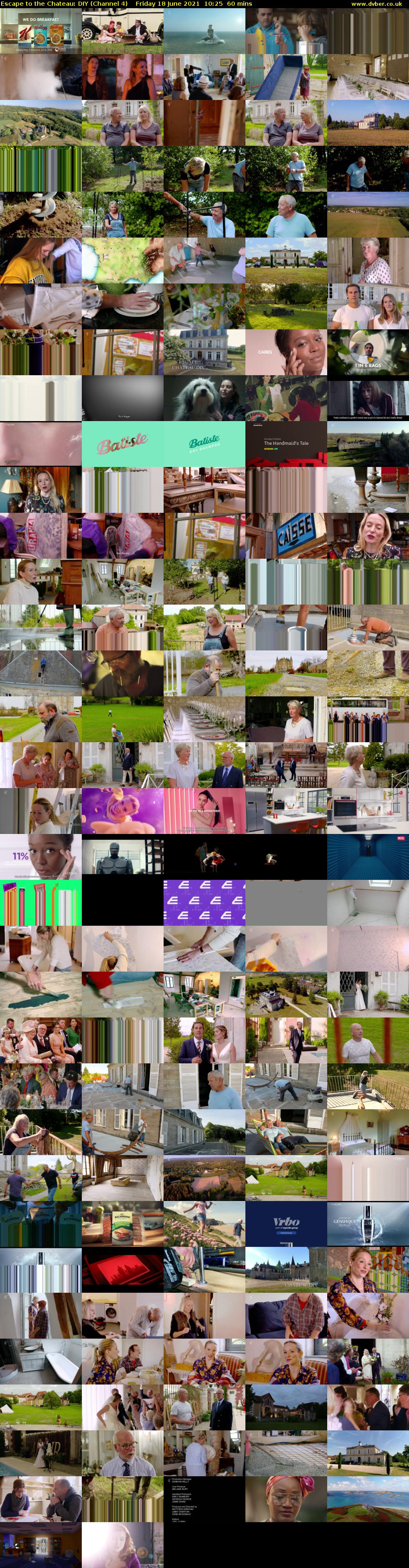 Escape to the Chateau: DIY (Channel 4) Friday 18 June 2021 10:25 - 11:25