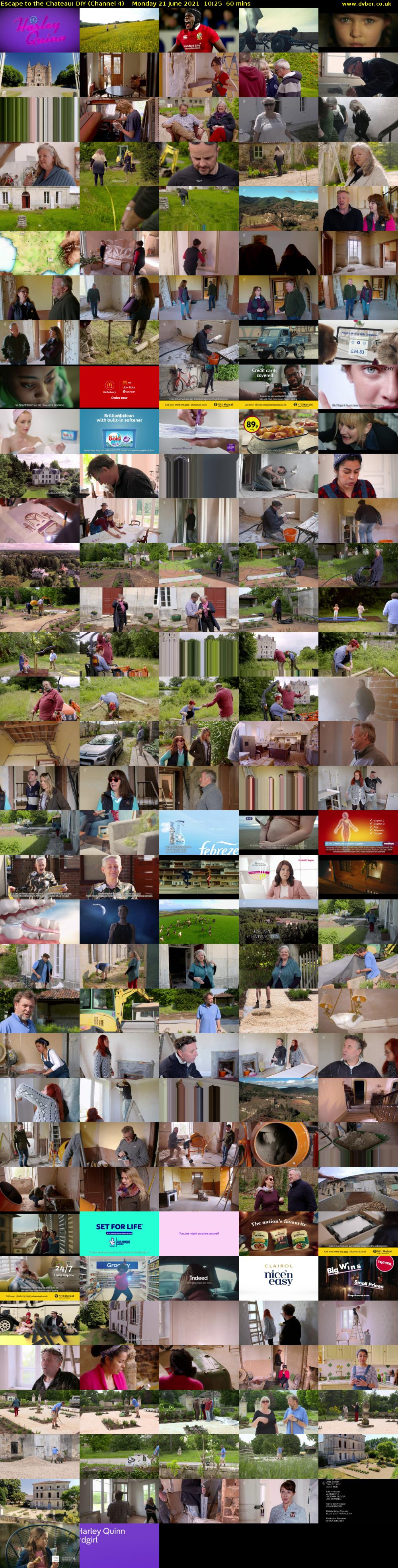 Escape to the Chateau: DIY (Channel 4) Monday 21 June 2021 10:25 - 11:25
