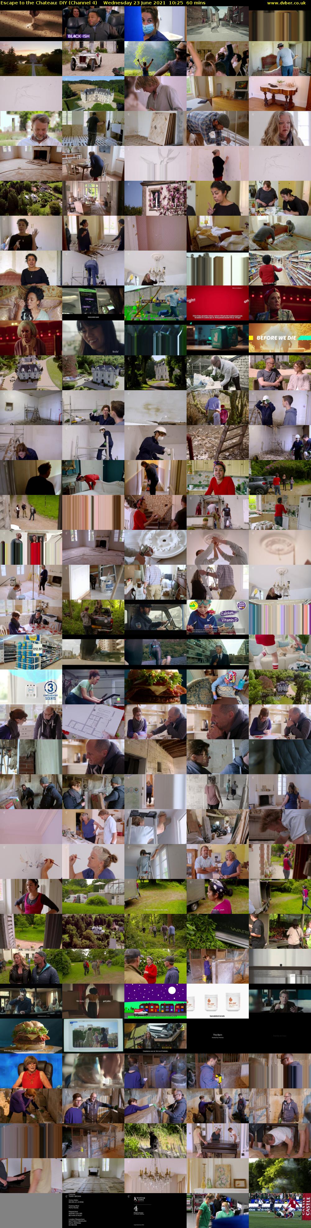 Escape to the Chateau: DIY (Channel 4) Wednesday 23 June 2021 10:25 - 11:25