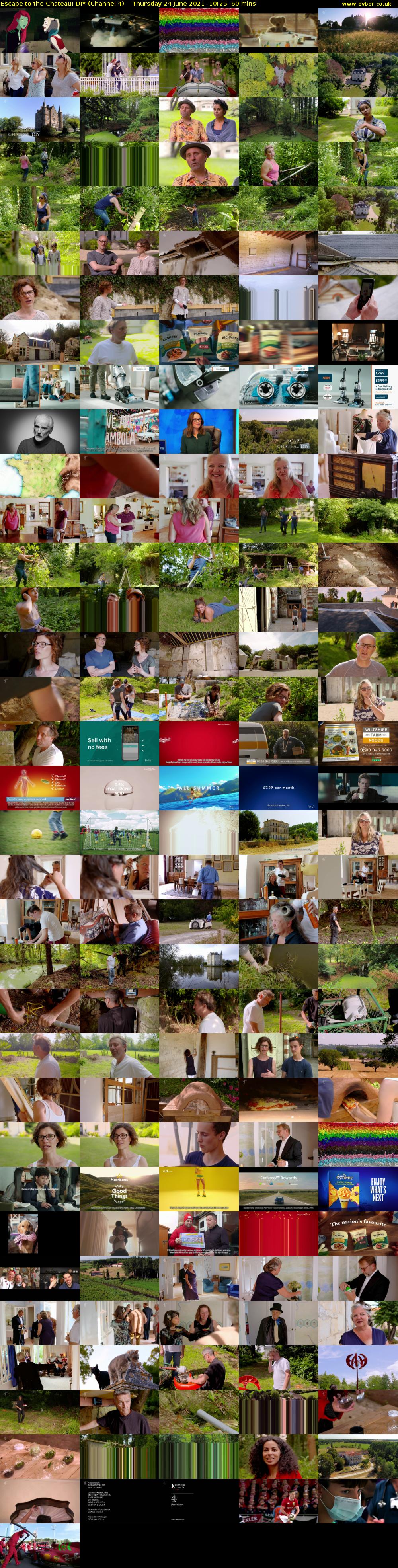 Escape to the Chateau: DIY (Channel 4) Thursday 24 June 2021 10:25 - 11:25