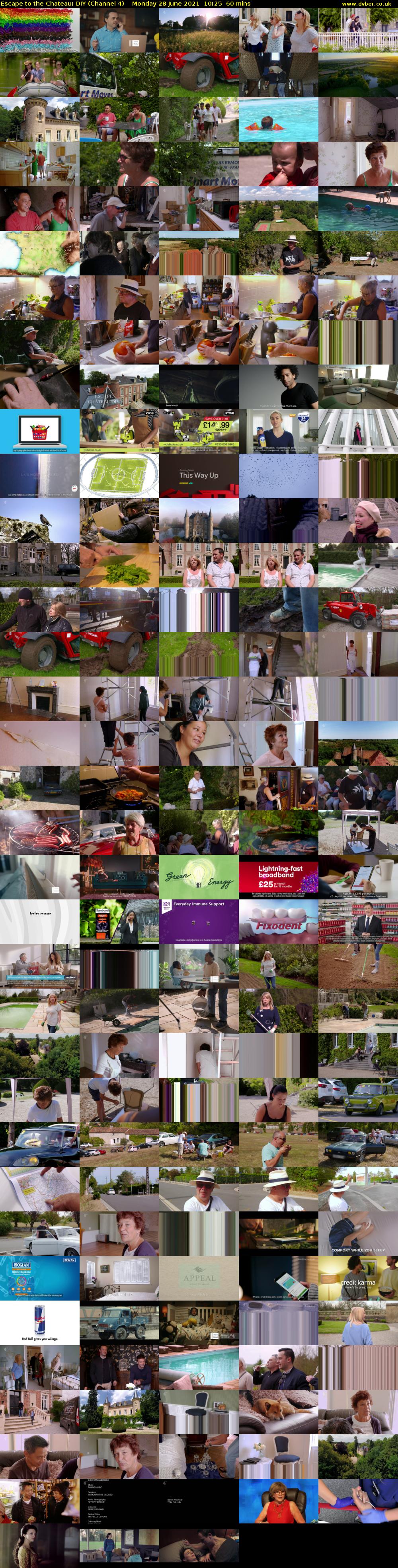Escape to the Chateau: DIY (Channel 4) Monday 28 June 2021 10:25 - 11:25