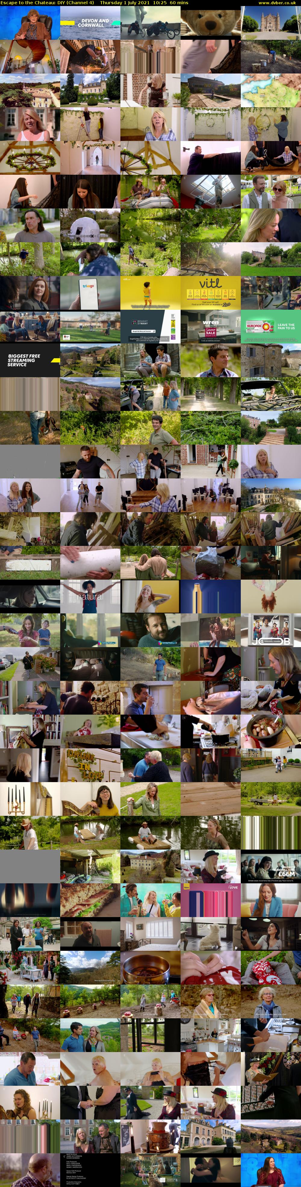 Escape to the Chateau: DIY (Channel 4) Thursday 1 July 2021 10:25 - 11:25