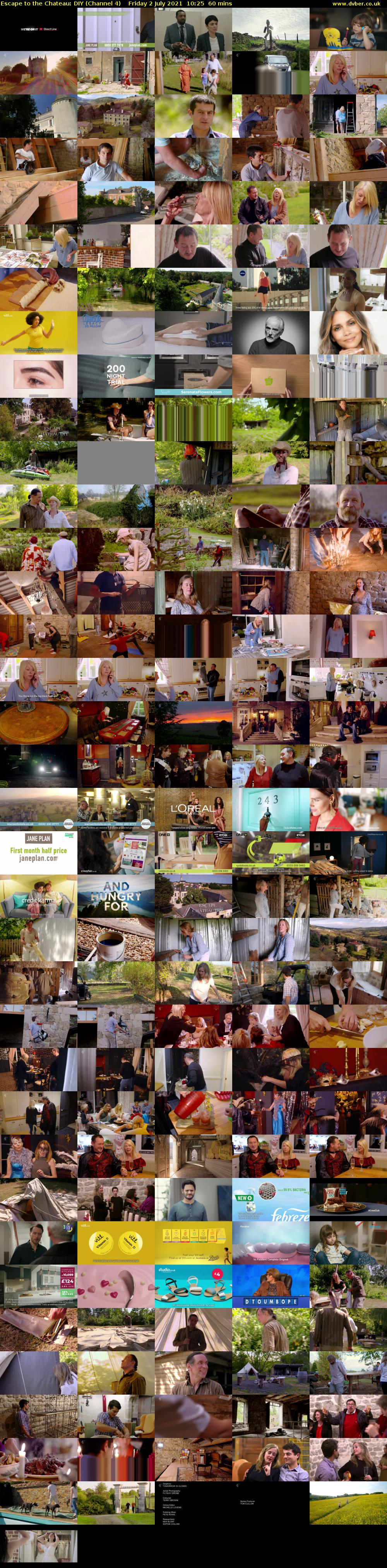 Escape to the Chateau: DIY (Channel 4) Friday 2 July 2021 10:25 - 11:25