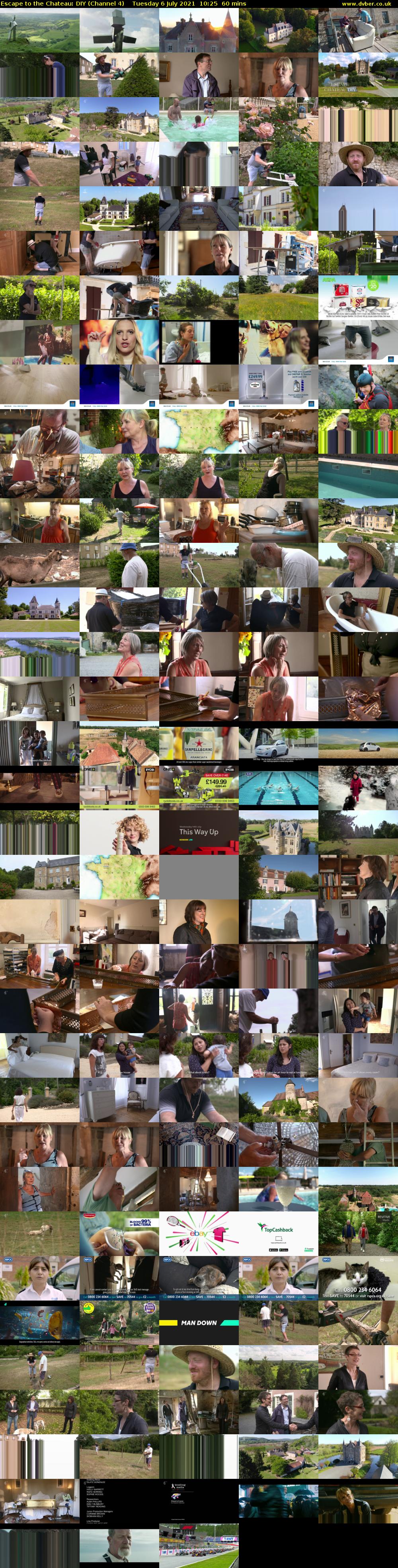 Escape to the Chateau: DIY (Channel 4) Tuesday 6 July 2021 10:25 - 11:25