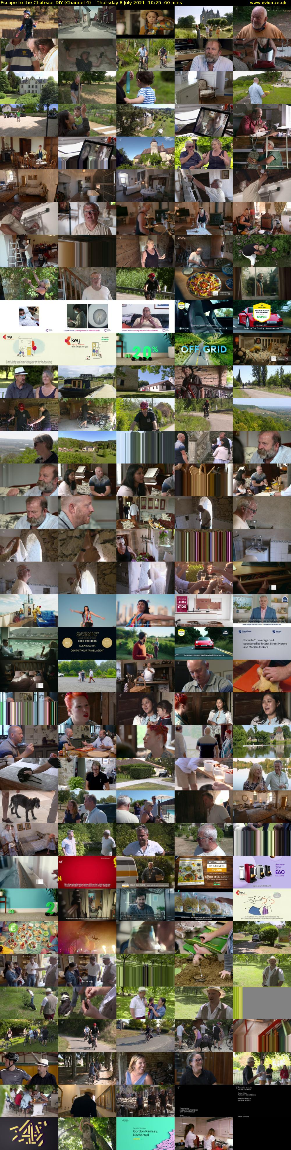 Escape to the Chateau: DIY (Channel 4) Thursday 8 July 2021 10:25 - 11:25