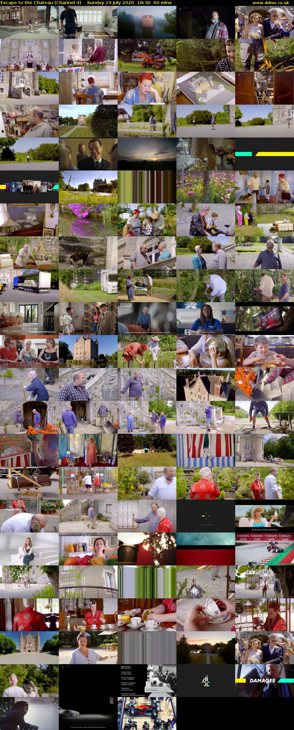Escape to the Chateau (Channel 4) Sunday 19 July 2020 18:30 - 19:30