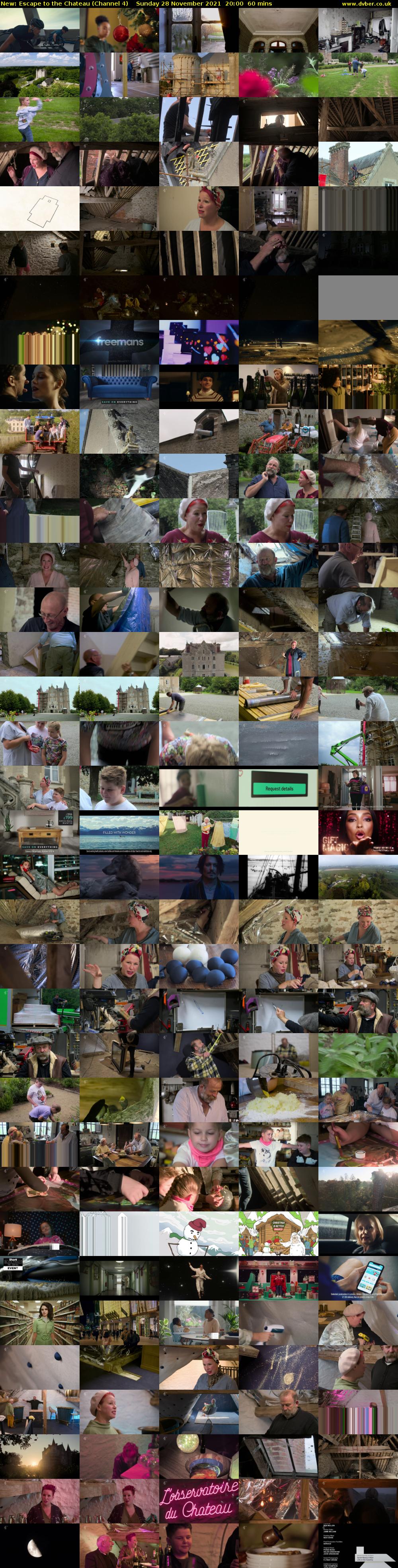 Escape to the Chateau (Channel 4) Sunday 28 November 2021 20:00 - 21:00