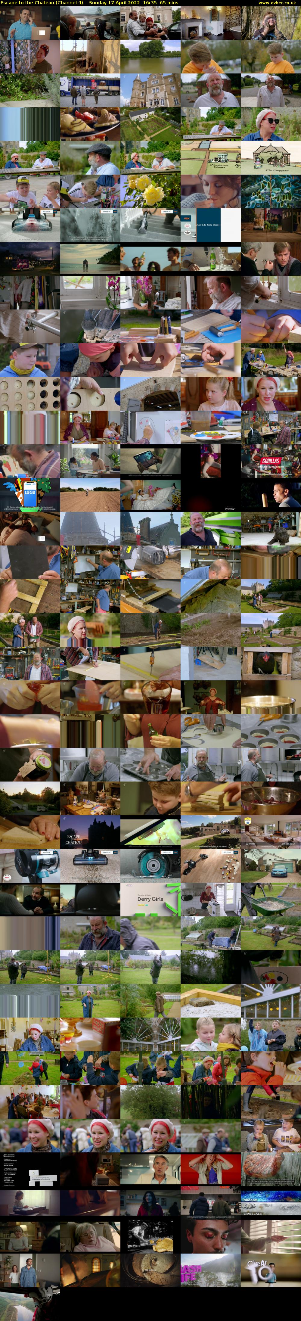 Escape to the Chateau (Channel 4) Sunday 17 April 2022 16:35 - 17:40