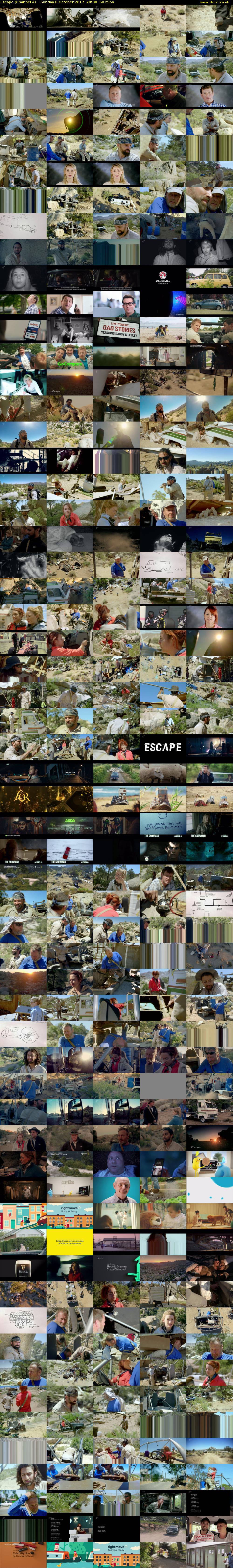Escape (Channel 4) Sunday 8 October 2017 20:00 - 21:00