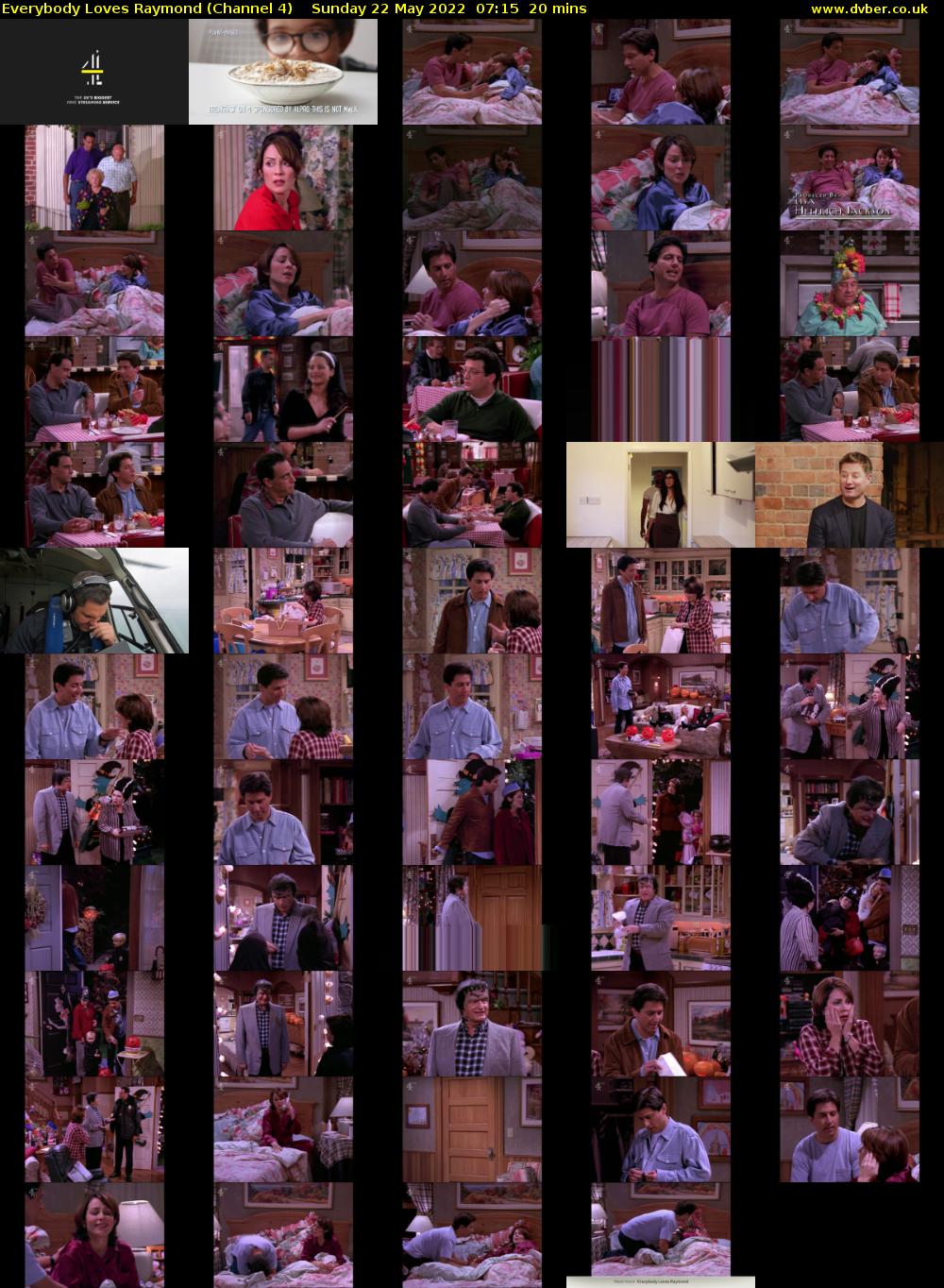 Everybody Loves Raymond (Channel 4) Sunday 22 May 2022 07:15 - 07:35
