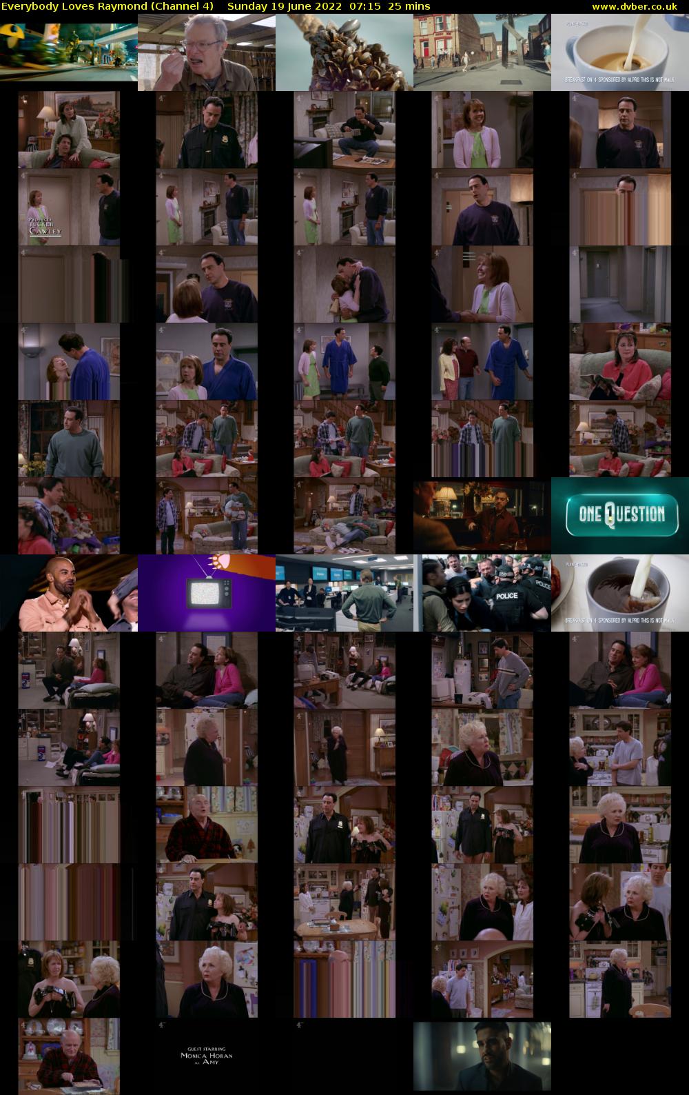 Everybody Loves Raymond (Channel 4) Sunday 19 June 2022 07:15 - 07:40