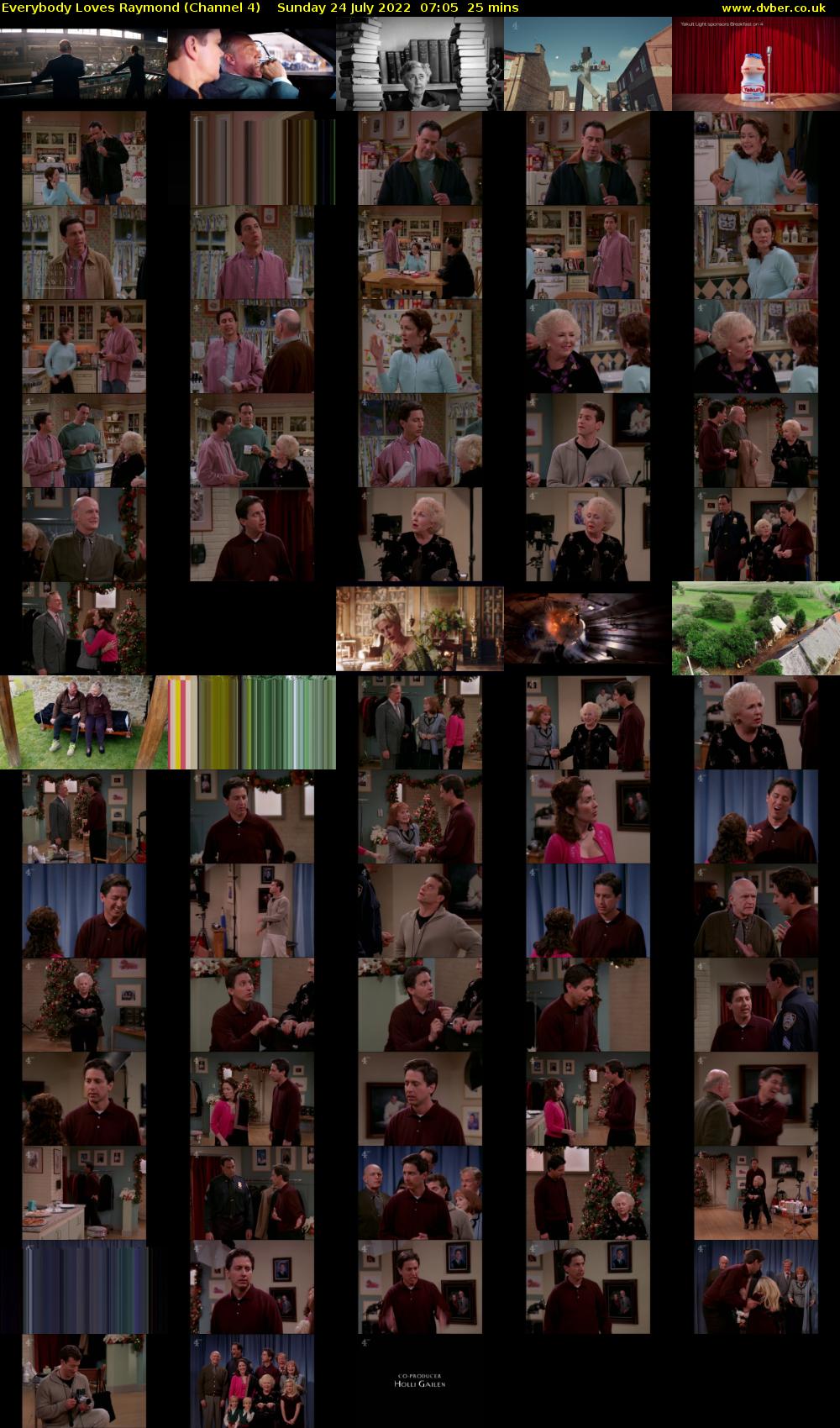 Everybody Loves Raymond (Channel 4) Sunday 24 July 2022 07:05 - 07:30