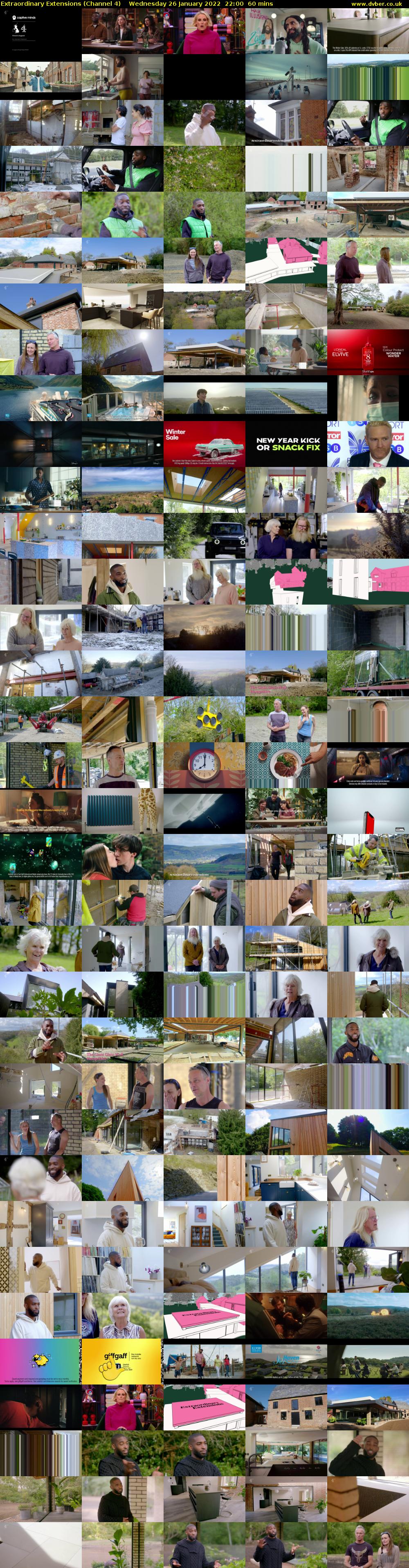 Extraordinary Extensions (Channel 4) Wednesday 26 January 2022 22:00 - 23:00