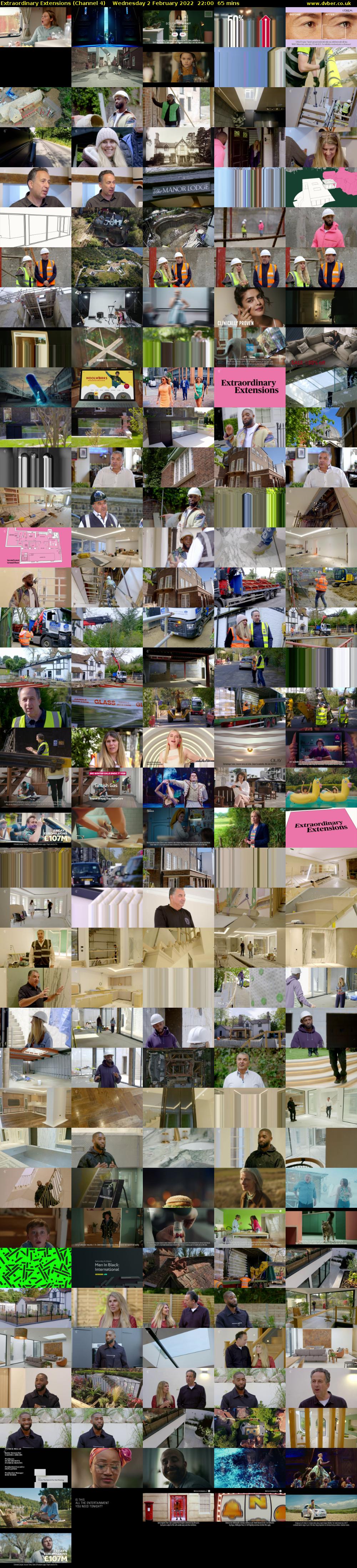 Extraordinary Extensions (Channel 4) Wednesday 2 February 2022 22:00 - 23:05