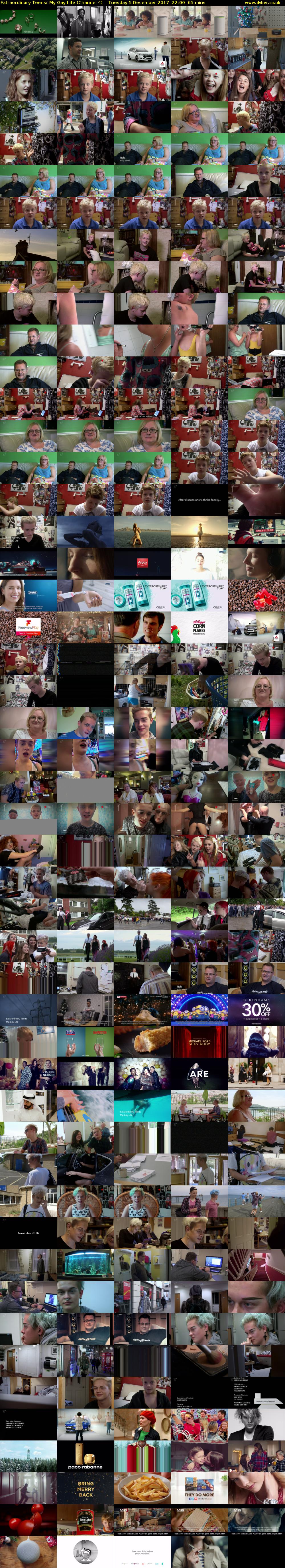 Extraordinary Teens: My Gay Life (Channel 4) Tuesday 5 December 2017 22:00 - 23:05