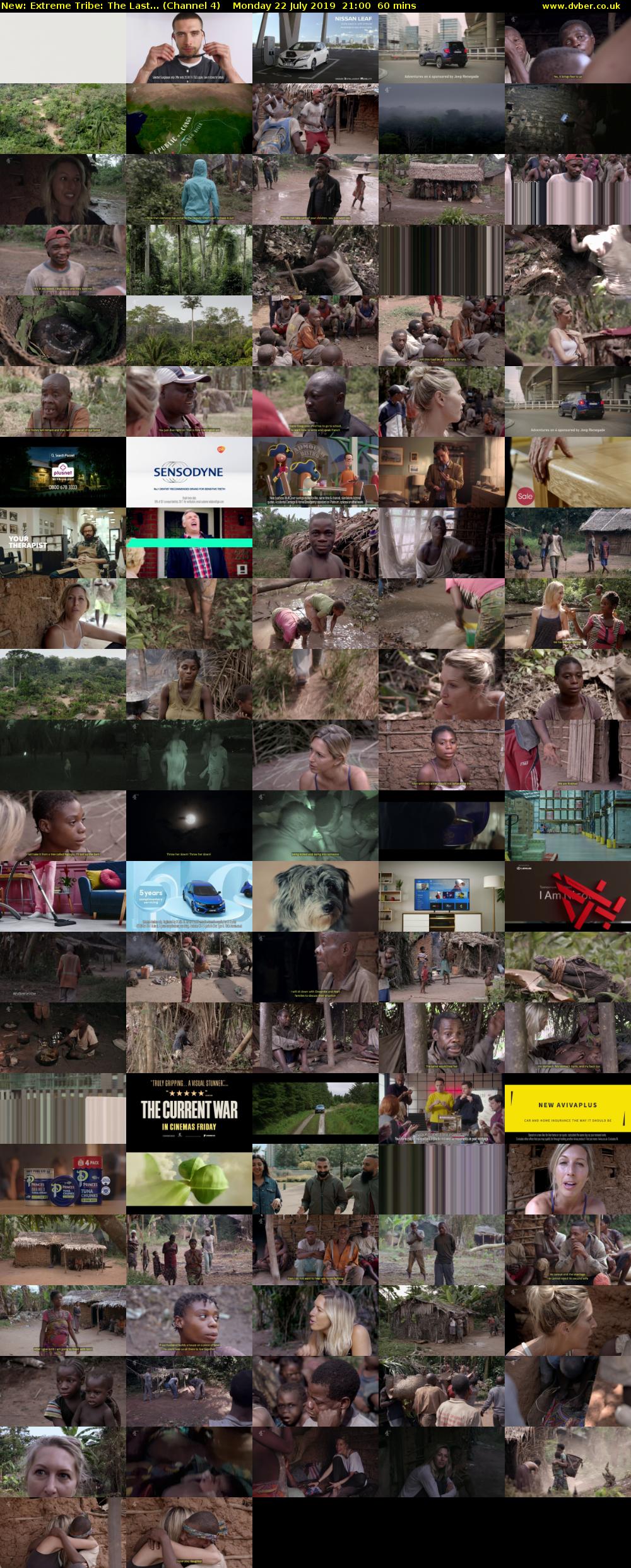 Extreme Tribe: The Last... (Channel 4) Monday 22 July 2019 21:00 - 22:00
