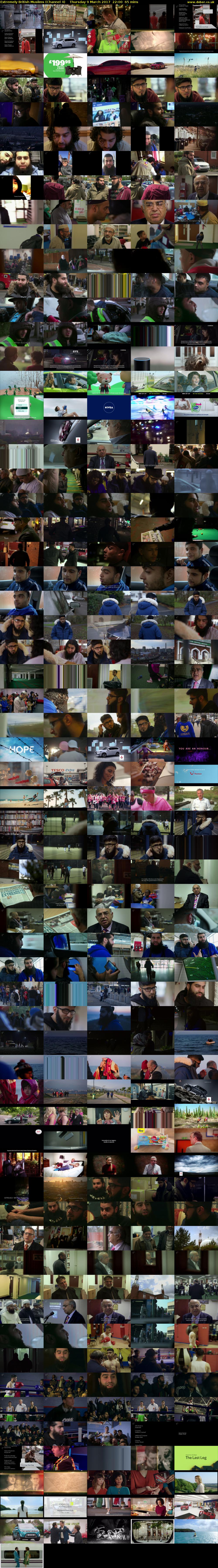 Extremely British Muslims (Channel 4) Thursday 9 March 2017 22:00 - 23:05