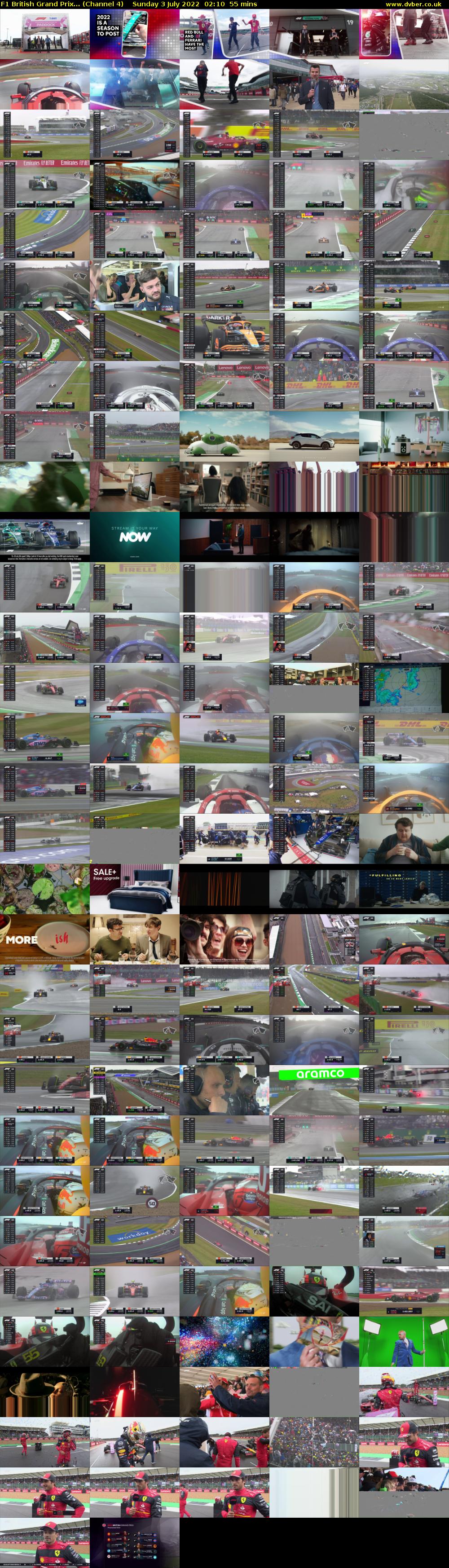 F1 British Grand Prix... (Channel 4) Sunday 3 July 2022 02:10 - 03:05