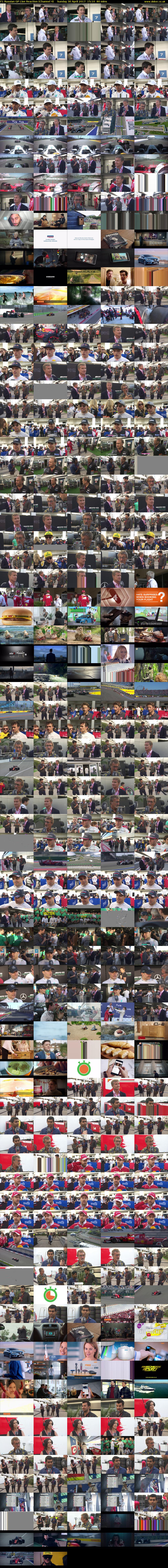 F1 Russian GP Live Reaction (Channel 4) Sunday 30 April 2017 15:10 - 16:30