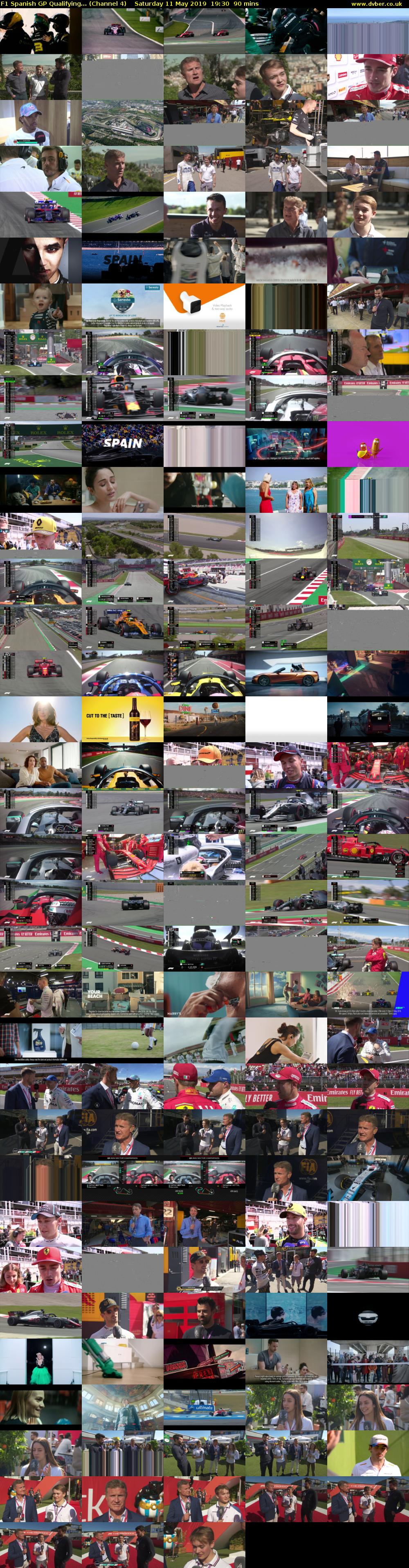 F1 Spanish GP Qualifying... (Channel 4) Saturday 11 May 2019 19:30 - 21:00