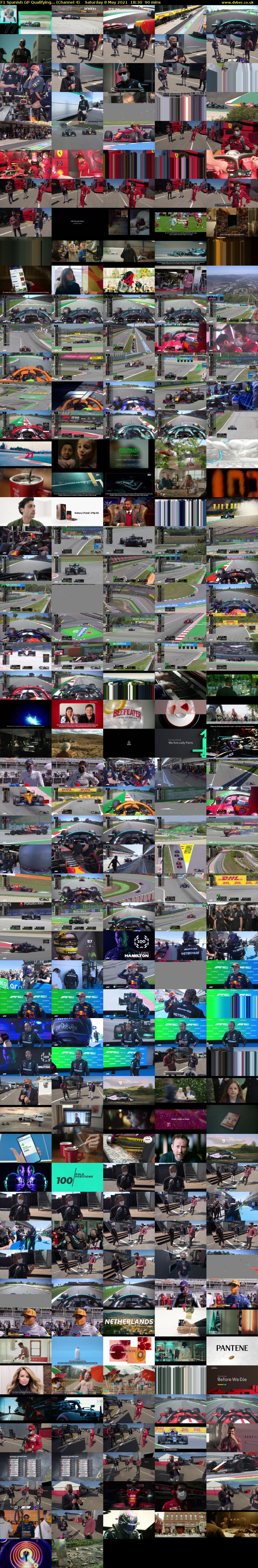 F1 Spanish GP Qualifying... (Channel 4) Saturday 8 May 2021 18:30 - 20:00