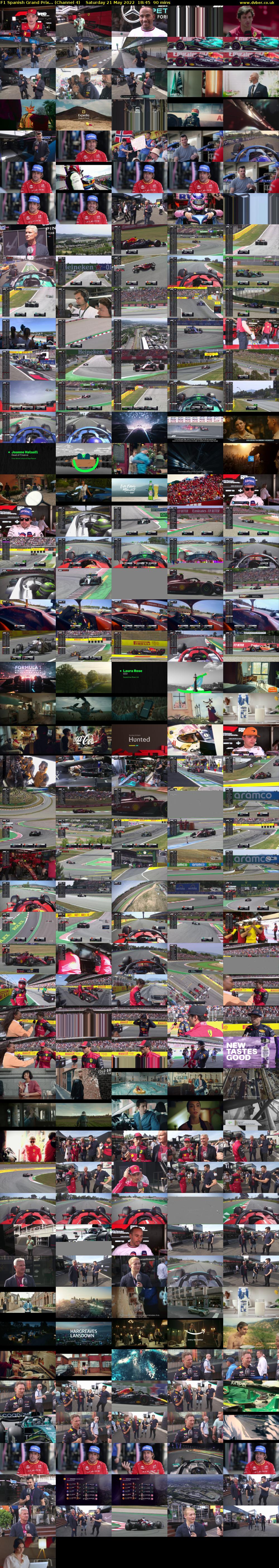 F1 Spanish Grand Prix... (Channel 4) Saturday 21 May 2022 18:45 - 20:15