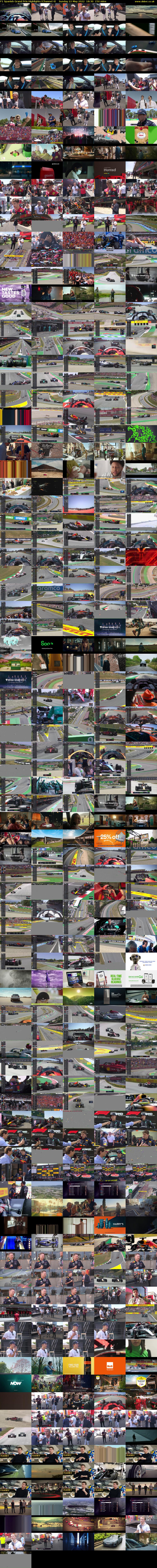F1 Spanish Grand Prix Highlights (Channel 4) Sunday 22 May 2022 18:30 - 21:00