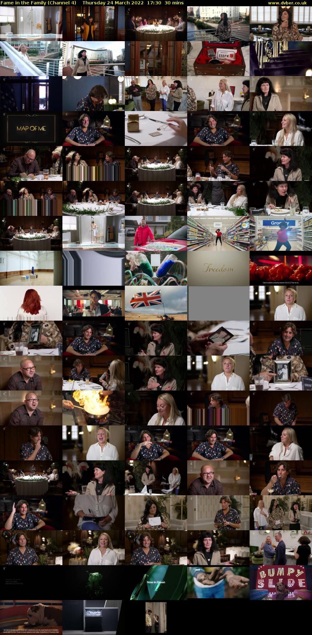 Fame in the Family (Channel 4) Thursday 24 March 2022 17:30 - 18:00