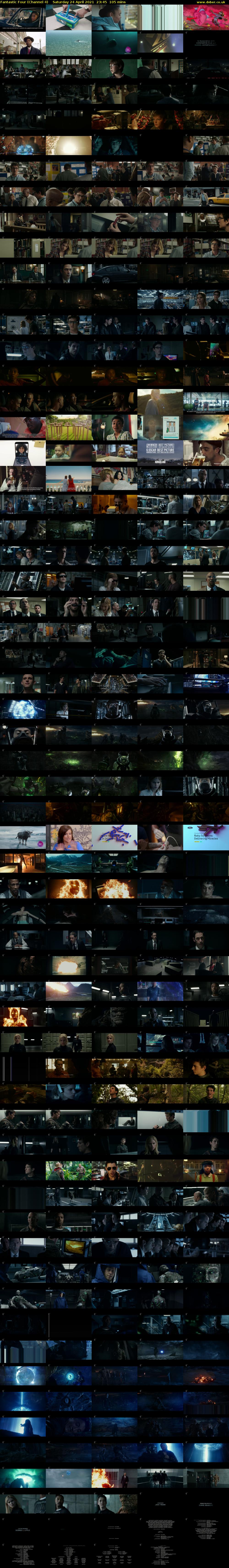 Fantastic Four (Channel 4) Saturday 24 April 2021 23:45 - 01:30