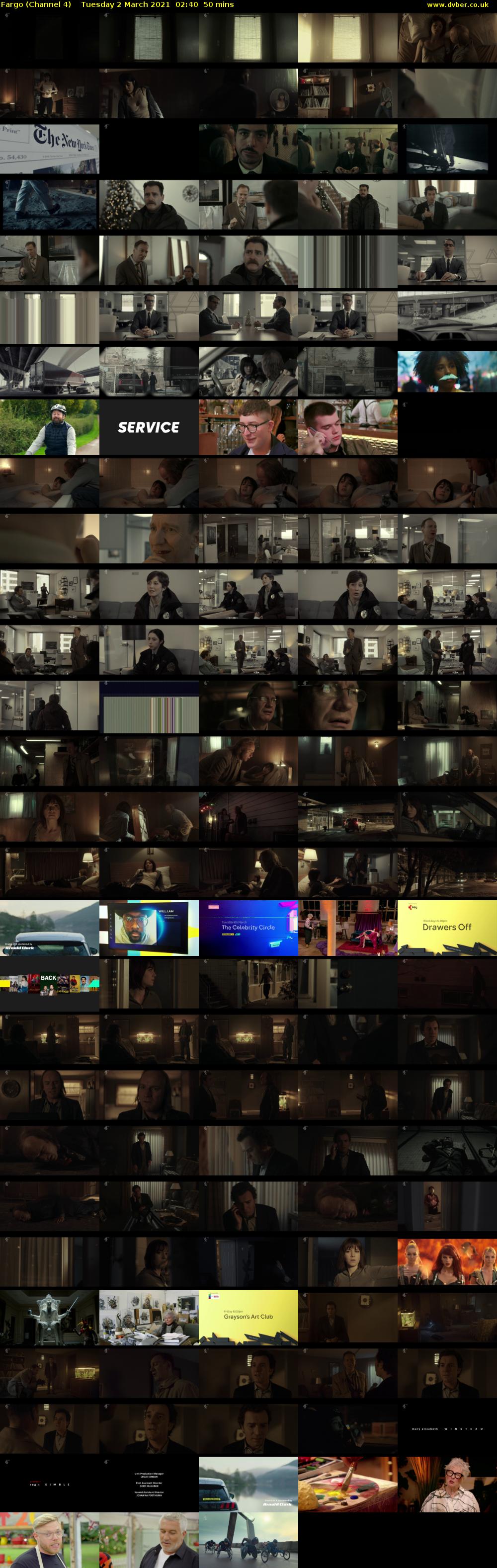 Fargo (Channel 4) Tuesday 2 March 2021 02:40 - 03:30