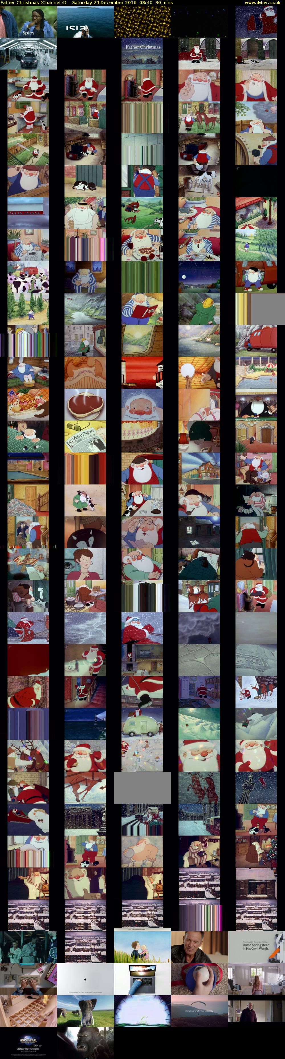 Father Christmas (Channel 4) Saturday 24 December 2016 08:40 - 09:10