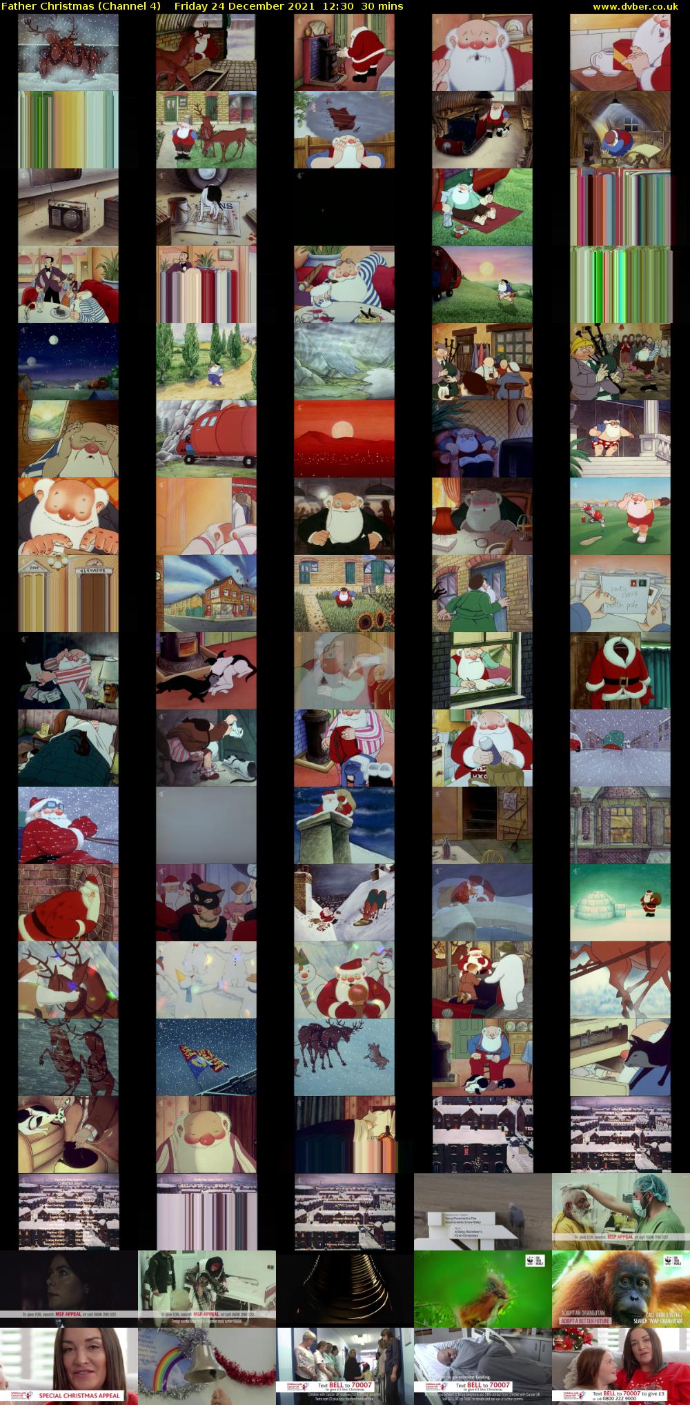 Father Christmas (Channel 4) Friday 24 December 2021 12:30 - 13:00