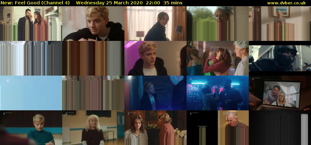 Feel Good (Channel 4) Wednesday 25 March 2020 22:00 - 22:35